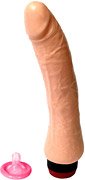 Вибратор реалистик 20 см, диаметр 5 см - Секс шоп Мир Оргазма