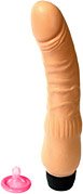 Вибратор реалистик 21 см, диаметр 5 см - Секс шоп Мир Оргазма