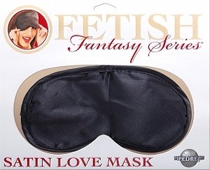     Ff Satin Love Mask - Black,  3,     Ff Satin Love Mask - Black