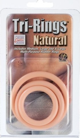    Tri-rings Natural,  4,    Tri-rings Natural
